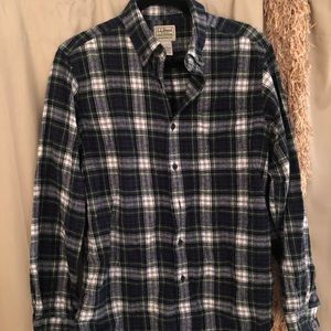 LL Bean Flannel, S
